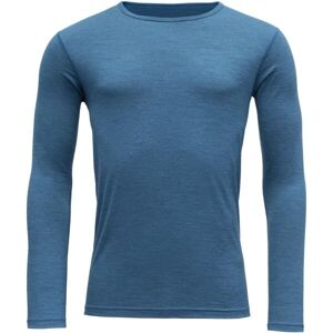 Devold BREEZE MERINO 150 SHIRT Pánské triko, modrá, velikost M