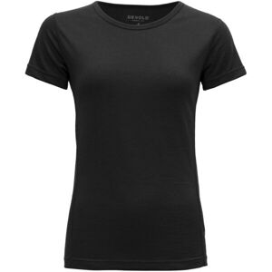 Devold BREEZE MERINO 150 T-SHIRT Dámské triko, černá, velikost XS
