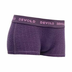 Devold DUO ACTIVE W BOXER fialová XS - Dámské boxerky