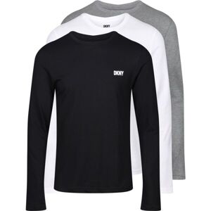 DKNY WARRIOR Pánské tričko s dlouhým rukávem, černá, veľkosť L