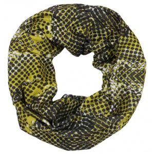 Finmark MULTIFUNKČNÍ ŠÁTEK Multifunkční šátek, Žlutá,Černá,Bílá, velikost