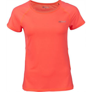 Fitforce JULIET Dámské fitness triko, Oranžová, velikost