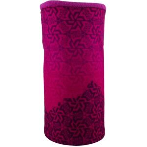 FLLÖS MONZUN 01 Multifunkční šátek, růžová, velikost UNI