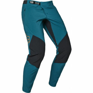 Fox DEFEND Pánské kalhoty na kolo, modrá, velikost 38