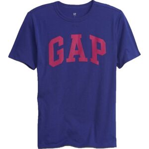 GAP V-FRC BASIC LOGO ARCH TEE Chlapecké tričko, tmavě modrá, velikost L