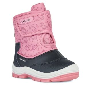 Geox FLANFIL GIRL Dětské kotníkové boty, růžová, velikost 26