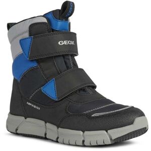 Geox J FLEXYPER B. Chlapecké kotníkové boty, modrá, veľkosť 34