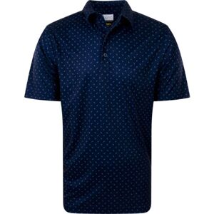 GREGNORMAN ML 75 TEE PRINT POLO Pánské golfové polo tričko, tmavě modrá, veľkosť S