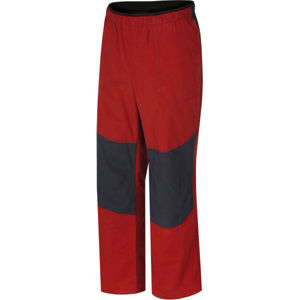 Hannah ACHILL Pánské kalhoty, Červená,Tmavě šedá, velikost XL