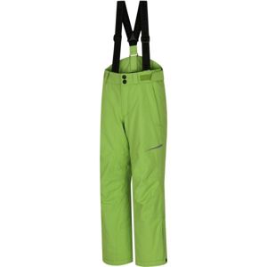 Hannah KAROK JR Dětské lyžařské kalhoty, zelená, velikost 140