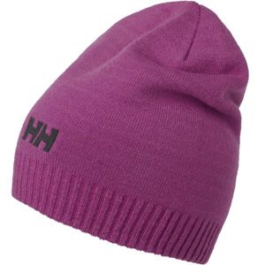 Helly Hansen BRAND BEANIE fialová UNI - Unisexová zimní čepice