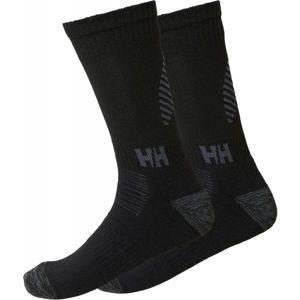 Helly Hansen LIFA MERINO 2-PACK černá 45-47 - Pánské outdoorové ponožky