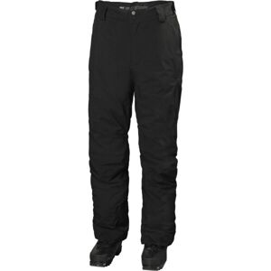 Helly Hansen ALPINE INSULATED Pánské lyžařské kalhoty, černá, velikost XL
