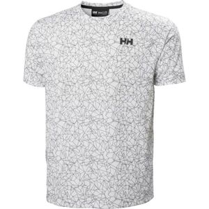 Helly Hansen FAST T-SHIRT Pánské triko, bílá, velikost L