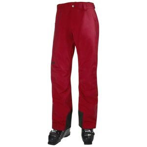 Helly Hansen LEGENDARY INSULATED Pánské lyžařské kalhoty, červená, veľkosť M