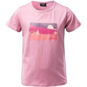 Hi-Tec NELA JRG Dívčí tričko, růžová, velikost 116