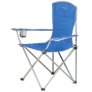 HIGHLANDER MORAY Skládací židle s opěrkami, modrá, veľkosť UNI