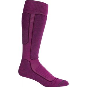 Icebreaker SKI + MEDIUM OTC fialová M - Lyžařské ponožky
