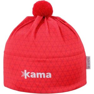 Kama GTX WINDSTOPPER Zimní sportovní čepice, červená, velikost UNI