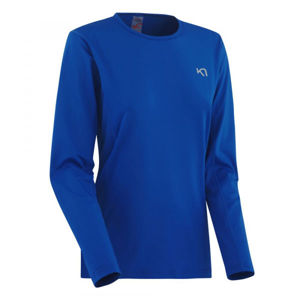KARI TRAA NORA LS tmavě modrá XS - Dámské sportovní triko s dlouhým rukávem