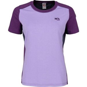 KARI TRAA SANNE HIKING TEE Sportovní dámské tričko, fialová, velikost M