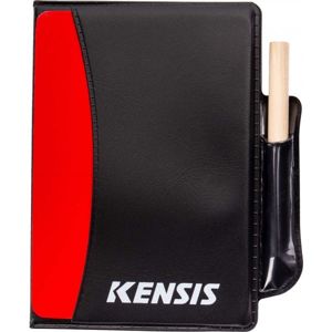 Kensis CARD SET Karty pro rozhodčí, černá, veľkosť UNI