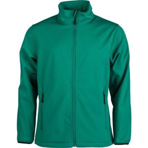 Kensis RORI Pánská softshellová bunda, tmavě zelená, velikost L