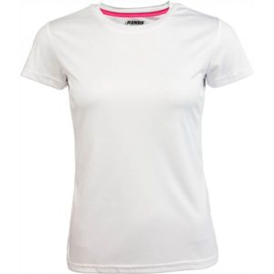 Kensis VINNI Dámské sportovní triko, bílá, velikost XL