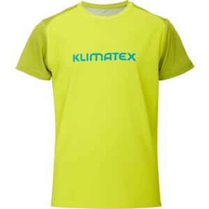 Klimatex SLINKER Dětské MTB triko, světle zelená, velikost