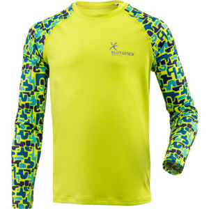 Klimatex TAIKA žlutá 146 - Dětské funkční běžecké triko