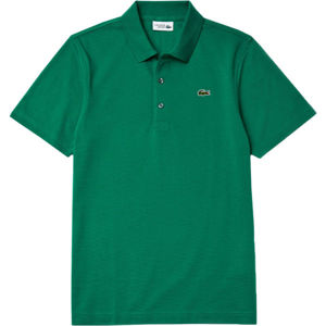 Lacoste MEN S/S POLO tmavě zelená XS - Pánské polo tričko