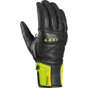 Leki WORLDCUP RACE SPEED 3D Sjezdové rukavice, černá, velikost 8