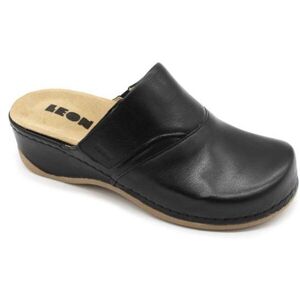 LEONS FLEXI Dámské pantofle, černá, velikost 39