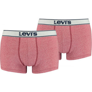 Levi's MEN TRUNK VINTAGE HEATHER 2P Pánské boxerky, růžová, velikost S