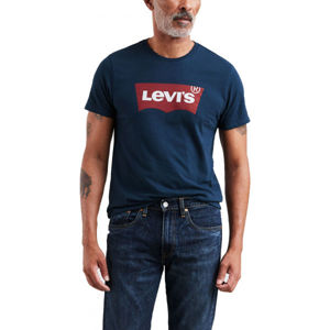 Levi's GRAPHIC SET-IN NECK Pánské tričko, tmavě modrá, velikost S