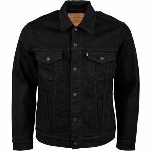Levi's THE TRUCKER JACKET CORE Pánská jeansová bunda, černá, veľkosť L