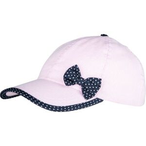 Lewro ALIAS Dívčí čepice s kšiltem, růžová, veľkosť 4-7
