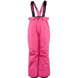 Lewro PAXTON Dětské zimní kalhoty, růžová, velikost 116-122