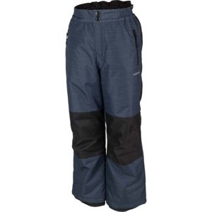 Lewro NUR šedá 128-134 - Dětské lyžařské kalhoty