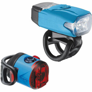 Lezyne KTV DRIVE / FEMTO USB PAIR Sada světel na kolo, modrá, veľkosť UNI