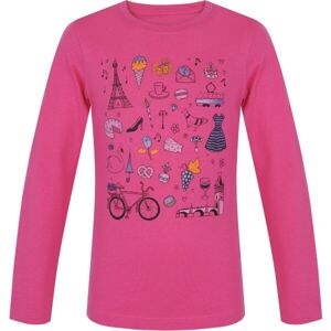 Loap BISLANA Dívčí triko, růžová, velikost 122-128