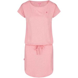 Loap BURGET Dámské šaty, růžová, velikost XL