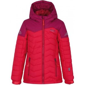 Loap FIXINA růžová 140 - Dívčí zimní bunda