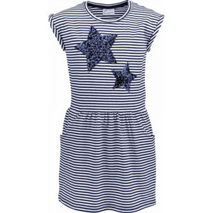 Lotto MOORIAN Dívčí šaty, Tmavě modrá,Bílá, velikost 164-170