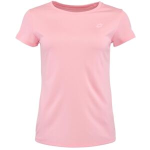 Lotto MSP W TEE II Dámské tréninkové tričko, růžová, velikost XS