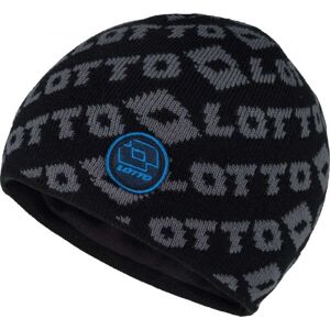 Lotto PETT Chlapecká pletená čepice, černá, velikost UNI