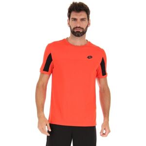 Lotto SUPERRAPIDA VI TEE 1 Pánské tenisové tričko, červená, velikost XL