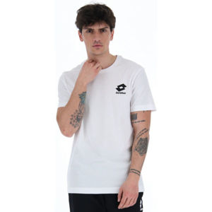 Lotto TEE BS JS Pánské tričko, bílá, velikost XXL