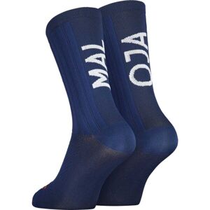 Maloja PUSHBIKERS AEROSOCKS Cyklistické ponožky, tmavě modrá, velikost 43-46