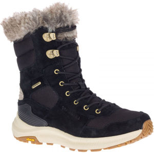 Merrell ONTARIO TALL PLR WP Dámské zimní boty, černá, velikost 38